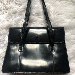 Vintage Leather Gucci Handbag 🖤